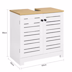 SoBuy BZR40-W toletta e set da toletta - Vista aggiuntiva 5