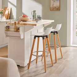 SoBuy FST86-W sgabello da bar