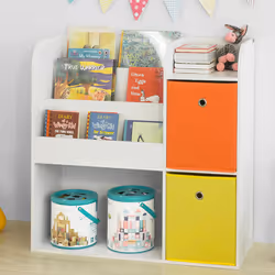 SoBuy KMB37-W scaffale per bambini Cassa - Vista aggiuntiva 4