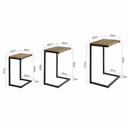 SoBuy FBT102-F tavolino da caffè, comodino e consolle da soggiorno - Vista aggiuntiva 6