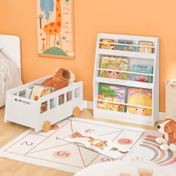 SoBuy KMB45-W scaffale per bambini Cassa
