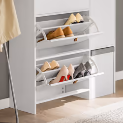 SoBuy FSR107-W scarpiera Aperto - Vista aggiuntiva 4