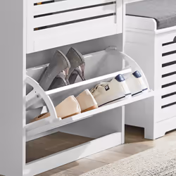 SoBuy FSR108-W scarpiera Aperto - Vista aggiuntiva 7