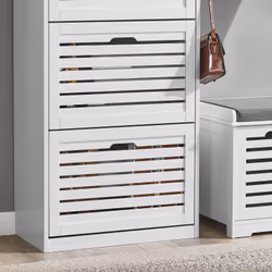 SoBuy FSR108-W scarpiera Aperto - Vista aggiuntiva 8