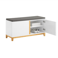 SoBuy FSR117-W scarpiera Aperto