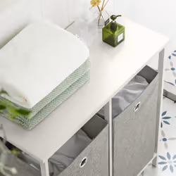 SoBuy BZR57-W armadietto di conservazione per bagno - Vista aggiuntiva 5