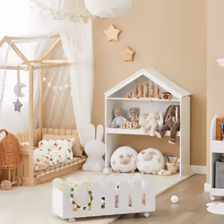 SoBuy KMB52-W scaffale per bambini Cassa