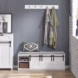 SoBuy FSR133-W scarpiera Aperto