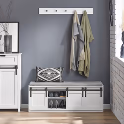 SoBuy FSR133-W scarpiera Aperto