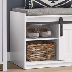 SoBuy FSR133-W scarpiera Aperto - Vista aggiuntiva 8