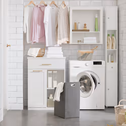SoBuy BZR66-W armadietto di conservazione per bagno