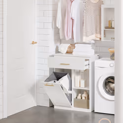 SoBuy BZR66-W armadietto di conservazione per bagno - Vista aggiuntiva 4