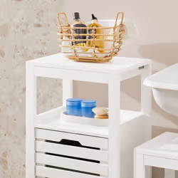 SoBuy BZR67-W armadietto di conservazione per bagno - Vista aggiuntiva 5