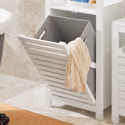 SoBuy BZR67-W armadietto di conservazione per bagno - Vista aggiuntiva 7