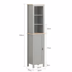 SoBuy BZR68-HG armadio soggiorno - Vista aggiuntiva 4