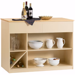 Key Products Features: Peso: 24,9 kg Capacità di carico: 75 kg Materiale: MDF (E1), piano tavolo in legno di Hevea. Dimension ...