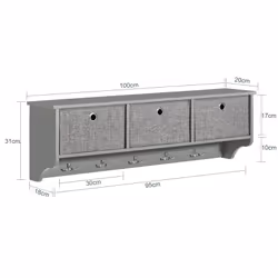 SoBuy FRG282-HG gruccia per abiti