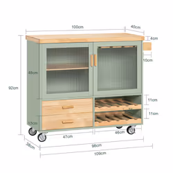 SoBuy FKW114-GR credenza per soggiorno - Vista aggiuntiva 4