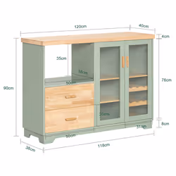 SoBuy FSB81-GR credenza per soggiorno
