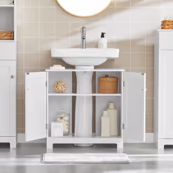 SoBuy BZR18-II-W toletta e set da toletta