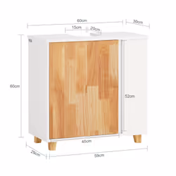 SoBuy BZR75-W toletta e set da toletta - Vista aggiuntiva 4