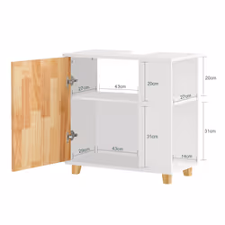 SoBuy BZR75-W toletta e set da toletta - Vista aggiuntiva 5
