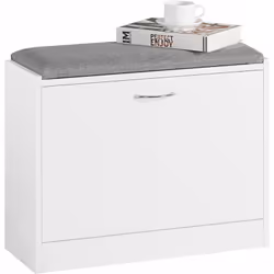Peso: 10,3 kg Capacità: 120 kg Materiale: Truciolare di legno. Misure: 60x24x47cm (vedi immagine) Misure del confezione: 67x5 ...