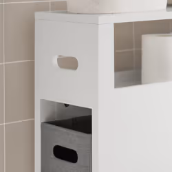 SoBuy BZR83-W armadietto di conservazione per bagno - Vista aggiuntiva 7