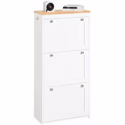 Peso: 19,5 kg Capacità: 30 kg Materiale: Fibre di legno, Truciolare di legno; Misure: 59x26x116cm (vedi immagine) Misure dell ...