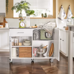 SoBuy FKW117-W carrello di servizio ristoro