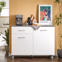 SoBuy FKW117-W carrello di servizio ristoro