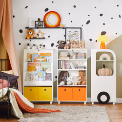 SoBuy KMB67-W scaffale per bambini Cassa