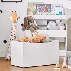 SoBuy KMB71-W scaffale per bambini Cassa
