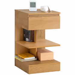 Specifiche tecniche: Materiali: Multiplex Peso: 14.3 kg, Carico massimo: 60 kg Misure: L39 x P39 x A65 cm Con istruzioni di m ...