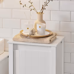 SoBuy BZR100-W armadietto di conservazione per bagno - Vista aggiuntiva 8