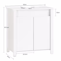 SoBuy BZR101-W toletta e set da toletta - Vista aggiuntiva 5