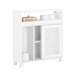 SoBuy BZR119-W armadietto di conservazione per bagno