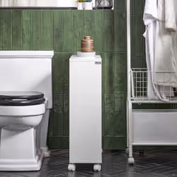 SoBuy BZR119-W armadietto di conservazione per bagno