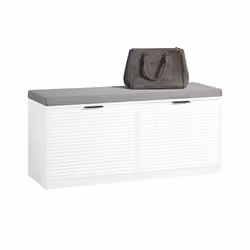 SoBuy FSR147-W, Aperto, Pannello di fibra a media densità (MDF), 1 pz, Germania