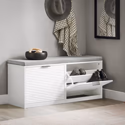 SoBuy FSR147-W scarpiera Aperto
