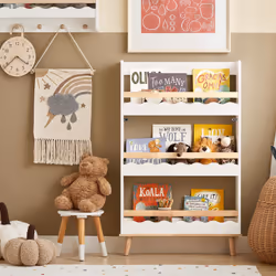 SoBuy KMB77-W scaffale per bambini Cassa