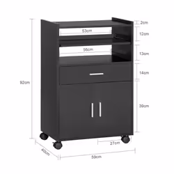 SoBuy FSB09-SCH carrello di servizio ristoro - Vista aggiuntiva 4