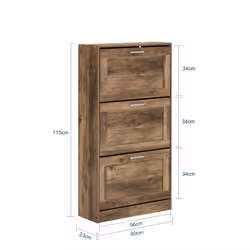 SoBuy FSR137-L-F scarpiera Aperto - Vista aggiuntiva 4