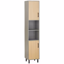 Armadio super salvaspazio ideale per la cucina o il bagno. Capace di essere installato facilmente tra due mobili, proprio dov ...