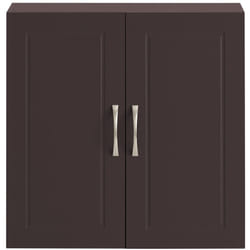 Sobuy - Armadietto pensile da bagno Mobile da parete per il cucina 2 ante 60x30x30cm Marrone FRG231-BR