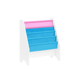 Sobuy - Libreria,Portariviste a terra, scaffale per riviste, 4 scomparti, 62x30x71cm FRG225-F