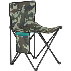 Sobuy - Sedia pieghevole da campeggio, Sedia da pesca per esterno Verde Astratto Camuffare 45x43x74 cm FST96-TN