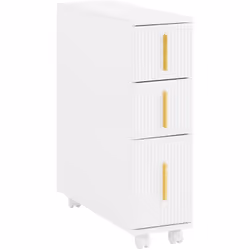 "Mobiletto Salvaspazio con 3 Cassetti Perfetto per un bagno pulito, ordinato e chic, questo mobiletto soddisfa le esigenze qu ...