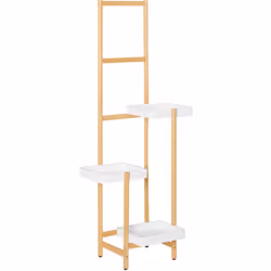 Supporto per piante dallo stile semplice e naturale, perfetto per la decorazione della casa in soggiorno, angolo, balcone, co ...