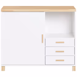 Questo mobile archivio combina funzionalità e design moderno per offrire una soluzione completa al tuo spazio di lavoro. Il l ...